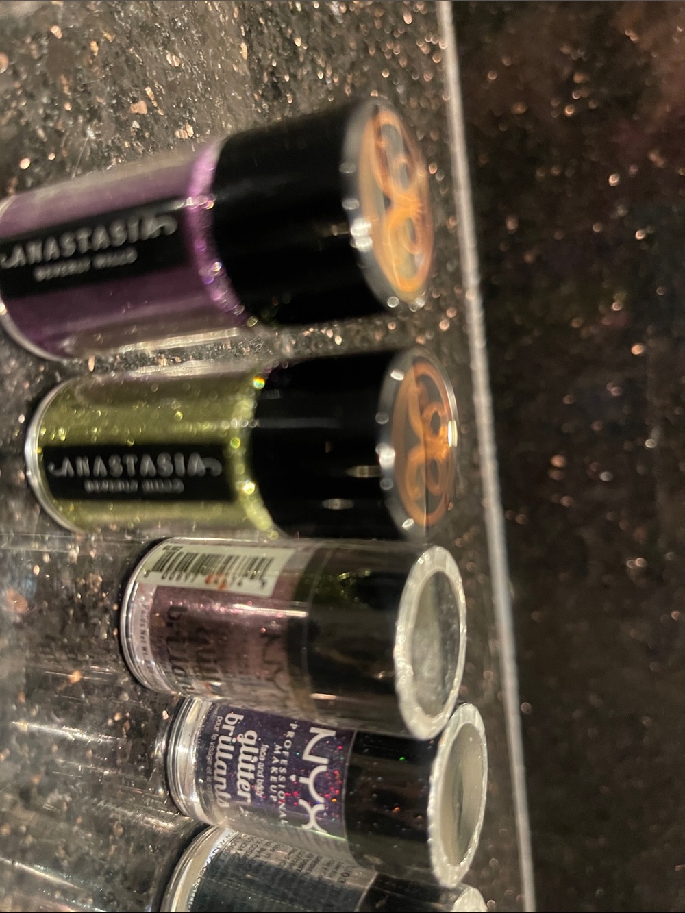 Anastasia glitter & NYX glitter lot